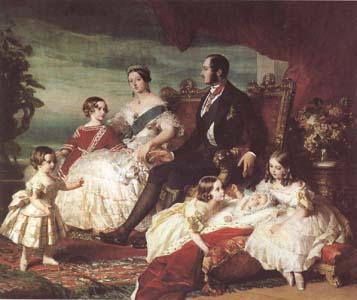 Franz Xaver Winterhalter The Family of Queen Victoria (mk25) China oil painting art